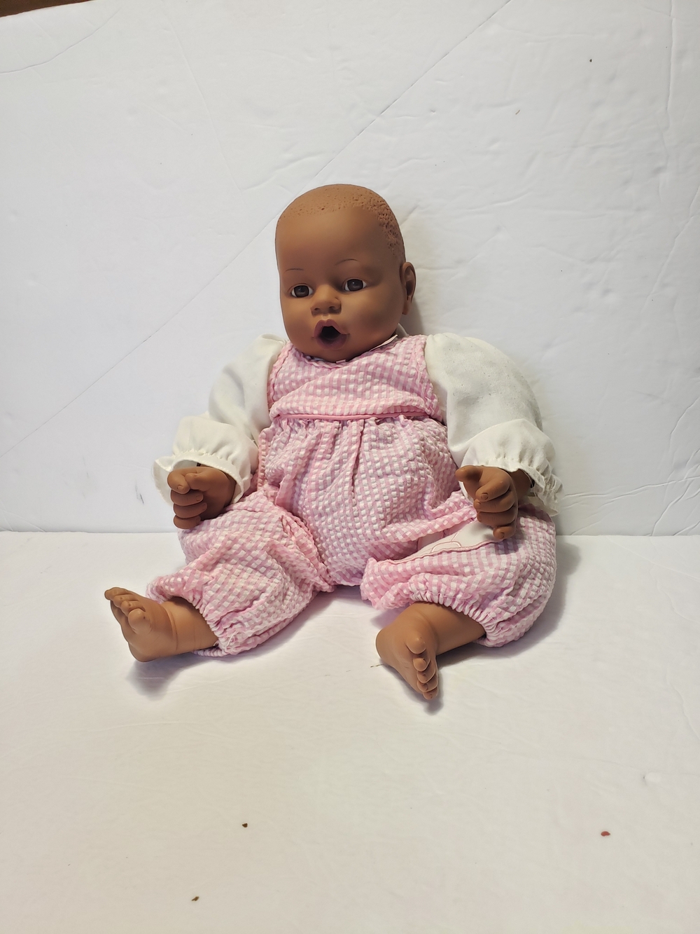 Vintage 1997 CITITOY *Lifelike* African American Baby Doll Toy